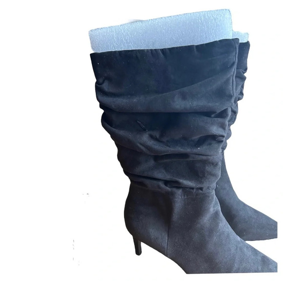 SALE‼️NEW Alfani Lissa Slouch Boots Sz 10 Pointed Toe Mid Calf Boots - Picture 8 of 11